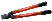 Кабелерез с рукоятками, окрашенными эпоксидной смолой, для кабелей Cu и Al, 550 мм