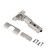 Inner hinge with door closer 45mm h0 clip-on AKS PLUS 3D narrow (self-tapping screws, plugs)