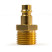 Professional dad fitting with 1/2M male thread, brass, 25 pcs