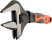 Adjustable wrench 200 mm KR-39 with thin jaws Avtodor 30451