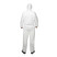 KleenGuard® A50 Breathable Jumpsuit for protection against splashes of liquids and solid particles - Hooded / White /XL (25 overalls)