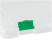 Папка для документов СТАММ А4, 230*305*23мм, пластик., прозрачная, зеленые защелки