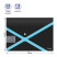 Папка-конверт на кнопке Berlingo "xProject" А4, черная/голубая, 300 мкм