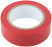 PVC self-extinguishing electrical tape 19 mm x 0.13 mm x 10 m (red)