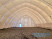 Monomakh pneumatic frame garage hangar with 7 m gate