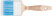 The brush is fluted, thick. 18 mm, PBT bristles, stainless steel crimp., beech handle, width 70 mm