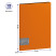 Folder with Berlingo "Color Zone" clip, 17 mm, 1000 microns, orange