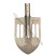 Bayonet shovel (lightweight) rail steel