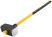 Forged sledgehammer, fiberglass reverse reinforced handle 900 mm,10 kg