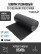 Anti-slip rubber "Heavy" mat, 1000x9000x13 mm, black