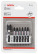 Set of 7 bits for Impact Control screwdriver, 1 pc. PH2, 1 pc. PZ2, 1 pc. T15, 1 pc. T20, 1 pc. T25, 1 pc. T30