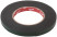 Foam-based adhesive mounting tape, black 12 mm x 10 m