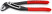 KNIPEX ALLIGATOR® клещи переставные, 42 мм (1 1/2"), под ключ 36 мм, L-180 мм, серые, 1-к ручки