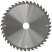 Circular saw blade for wood saws 250 x 32 x 40T + ring 32/30 mm