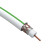S-B-75-PVC100 ERA SAT 703 B Coaxial cable, 75 Ohm, Cu/(75% Cu braid), PVC, color white, 100 m coil