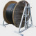Hydraulic cable jack with bearings DK-2GPP MALIEN, drums from No. 8 to No. 16, g/n up to 2 tons (set: 2 racks assembled with hydraulic jacks, 2 bearing units, axis 48/1350 mm with clamping shoes)