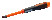 Combined insulated screwdriver with handle ERGO SL 5 mm/PH1x80 mm, with a thin rod