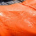 Светоотражающие брюки softshell; оранжевые; размер XXXL