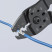 Пресс-клещи для резки и зачистки кабеля, 3 гнезда, обжим кабельных наконечников неизол. и кабельных соединителей, L-230 мм