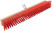 Profi wooden outdoor brush, stiff bristles, metal tool at an angle, 5-row, 600x65 mm