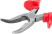 Optima platypuses, two-tone rubberized handles, 165 mm polished steel
