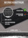 Black mud-proof mat for the hallway 50 x 80 cm
