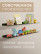 Полка настенная прямая черная, металлическая 60х15 см, 1 шт.