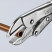 Зажим универсальный ручной для тяж. условий, размеры: круг 35 мм, квадрат 25 мм, ключ 32 мм, L-180 мм, цинк