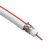 S-M-75-PVC10 ERA Coaxial Cable SAT 50 M, 75 Ohms, Cu/(75% Cu braid), PVC, color white, 10m coil
