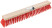 Profi wooden outdoor brush, stiff bristles, metal tool at an angle, 5-row, 600x65 mm