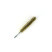 Brass brush D20, pile 0.15, fit M6 thread (14-255) brush for gentle cleaning and cleaning of holes, channels, heat exchangers, pipes and equipment in furnace, chimney, boiler systems