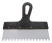 Toothed spatula "Standard" (blade width 600 mm), tooth 8 mm