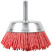 Щетка для дрели, тип "Чашка", нейлон, 75 мм, CUTOP Profi