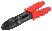 Клещи для зачистки и обжима клемм Basic 14 AWG-10 AWG, с красными рукоятками