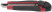 Technical knife "Strong" 18 mm reinforced, rubberized, rotatable.the clamp