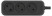 ERA KX-3-B block 3 sockets without grounding black