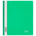 The folder is a plastic folder. STAMM A5, 180mkm, green with an open top