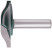 Horizontal figureline milling cutter DxHxL=40x5x44mm