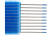 Tungsten electrodes WL-20 (10 pcs; 1.6x175 mm) BRIMA