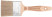 The brush is fluted, thick. 18 mm, 70% PET/30% naturalbristles, stainless steel. crimp., beech handle, width 70 mm