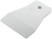 White rubber spatula 60 mm