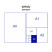 Folder with 30 Berlingo "Standard" inserts, 17 mm, 600 microns, blue