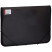 Berlingo elastic band folder, A4, with fabric edging, 600 microns, black