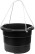 Plastic construction bucket for carrying mortar, reinforced walls, rope handles 40 l