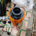Hydraulic jack with hollow rod DP20-200G (hydraulic return, g/n 20t, pick-up 323mm) MALIEN