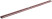 Optima level, 3 eyes, red body, milled working face, 1200 mm scale