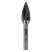 Borehole for metal, carbide, parabolic pointed, type-G, 8 mm// Denzel