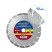 Diamond turbosegment disc PRACTICE "Expert granite" 230 x 22 mm, segment 10mm (032-331)