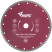 Diamond cutting disc "turbo" (dry and wet cutting) 230x2.4x7.0x22.2 mm