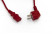 PWC-IEC13-SHM-1.8-RD Computer power cable (Schuko+C13) (3x0.75), 10A, corner plug, 1.8m, color red (PVS-AP-3*0,75-250- S22C13-10-1.8 GOST 28244-96)